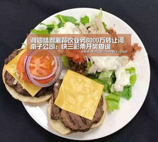 湘鄂情剥离餐饮业务8000万转让河南子公司:快三彩票开奖查询(图3) 快三彩票开奖查询